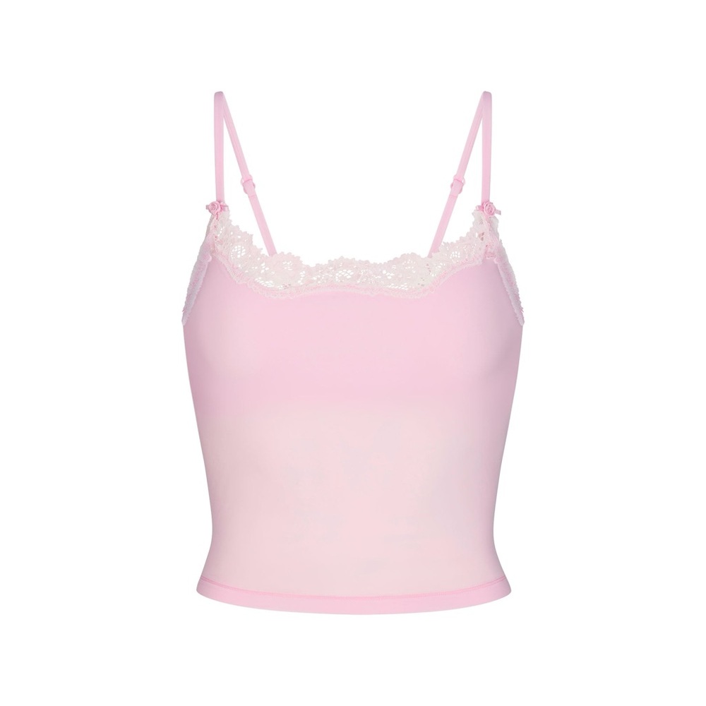 SKIMS Cherry Blossom Fits Everybody Lace Cami